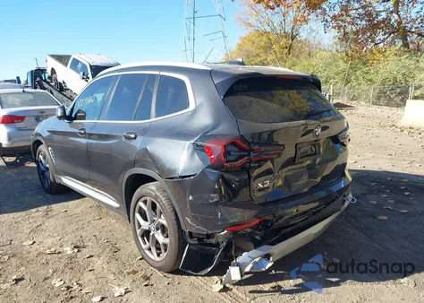 2024 BMW X3 xDrive30I from USA, damaged, VIN 5UX53DP05R9W37340